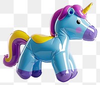 PNG Cute horse balloon twisted toy inflatable children's.