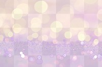 PNG Vibrant bokeh with purple sparkle