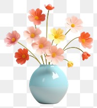 PNG Spring flowers vase plant petal. 