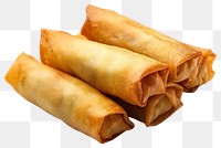 PNG Spring fried rolls food.