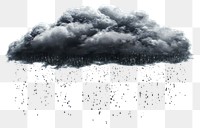 PNG Dark grey rain cloud illustration imaginative conceptual.