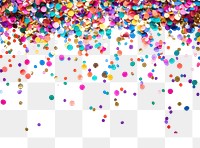 PNG Pop confetti background colorful celebration.