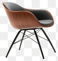 PNG Chair modern furniture wood contemporary mid-century.