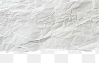 PNG White paper background texture wrinkled.