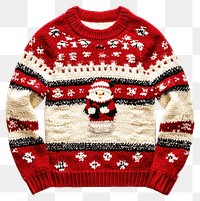 PNG Christmas sweater christmas clothing apparel.