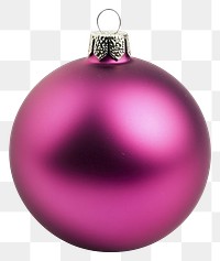 PNG Light purple Christmas ornament christmas round accessories.