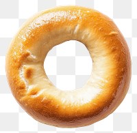 PNG Plain bagel bread round plain.