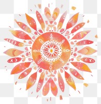 PNG Minimal mandala illustration pattern art.