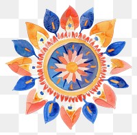 PNG Minimal mandala illustration pattern art.