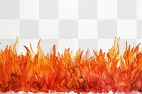 PNG Monochromatic Fire flame border fire backgrounds accessories.