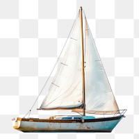 PNG Yacht watercraft sailboat vehicle.