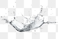 PNG Splashing water backgrounds splattered simplicity. 