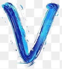 PNG Letter v background black neon.