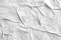 PNG White paper texture background crumpled surface design.