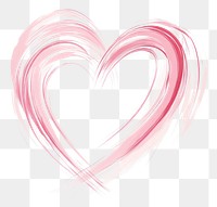 PNG Heart shape pink illustrated accessories.