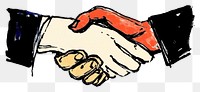 PNG Icon of Handshake handshake collaboration illustration.