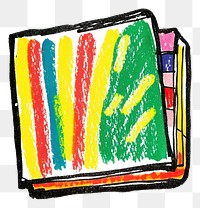 PNG Icon of Index Card art illustration sketchbook.