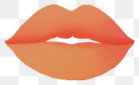 PNG Kiss lip lips illustration minimalist.