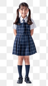 PNG Elementary school kid girl clothing uniform dress.