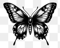 PNG Butterfly art illustration design.