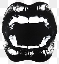 PNG Mouth white lips illustration.