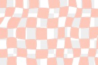 PNG Wavy checkered pattern colors pink tablecloth.