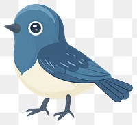 PNG Blue bird bluebird illustration animal.