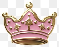 PNG Crown pin badge accessories accessory jewelry.