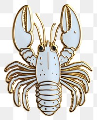 PNG Lobster pin badge accessories accessory white.