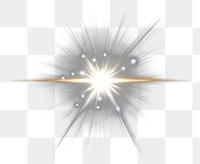 PNG Sunlight effect flare illustration.