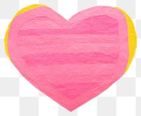 PNG Pink heart illustration colorful valentine.