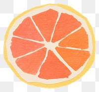 PNG Orange illustration grapefruit colorful.