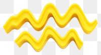 PNG Yellow Zigzag line illustration accessories accessory.