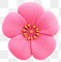 PNG Pink Flower flower vibrant petals.