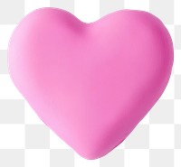 PNG Pink Heart symbol heart clay.