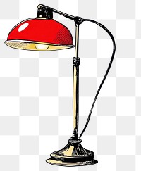 PNG Lamp illustration lampshade lighting.