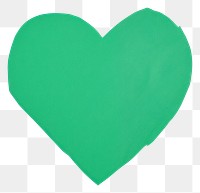 PNG Green heart illustration minimal symbol.