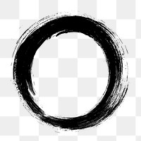 PNG Circle circle black ink.