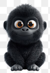 PNG Illustration gorilla cartoon animal.