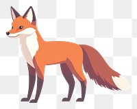 PNG Fox illustration wildlife animal.