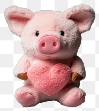 PNG Pig plush pig animal toy.