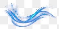 PNG Transparent wave light element background waves blue.