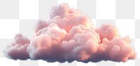 PNG Scattered cumulus soft clouds sky pink atmosphere.