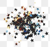 PNG Photography glitter spakle stars confetti celebration chandelier.