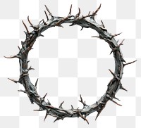 PNG Crown of thorns representation christianity religious.