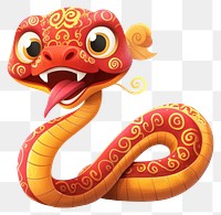 PNG Chinese New Year theme snake illustration cartoon.