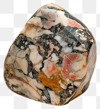 PNG Polished Breccia Stone multicolored polished mineral.