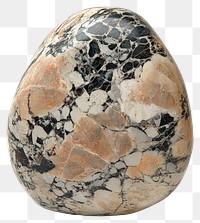 PNG Rounded Breccia Stone natural smooth stone.