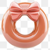 PNG 3d coquette Glazed Jelly Donut illustration sweets donut.