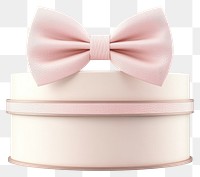 PNG Coquette gift box pink tie bow.